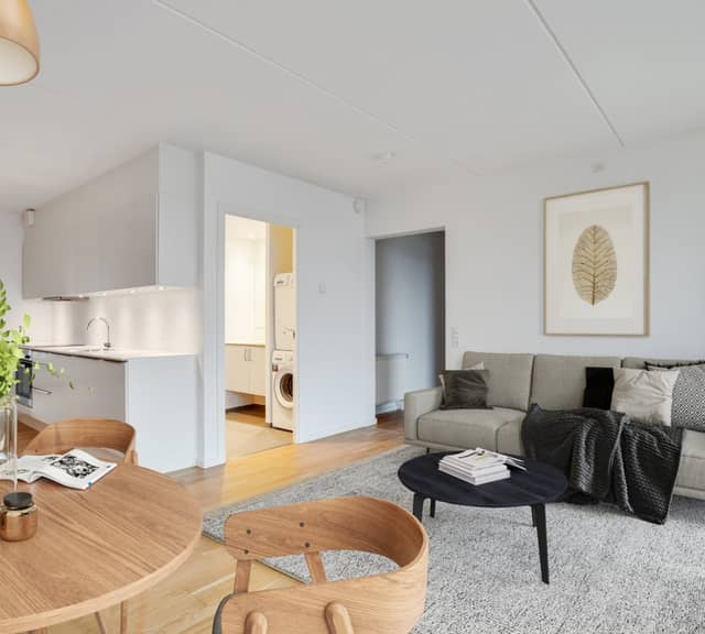 apartment 102 m2, 4-room apartment in Ørestad