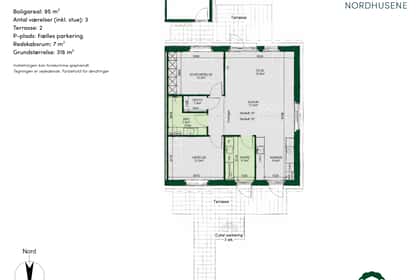Visual presentation of the listing