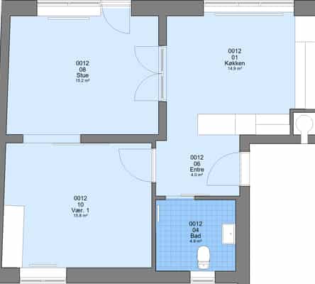 apartment Prisvenlig lejlighed