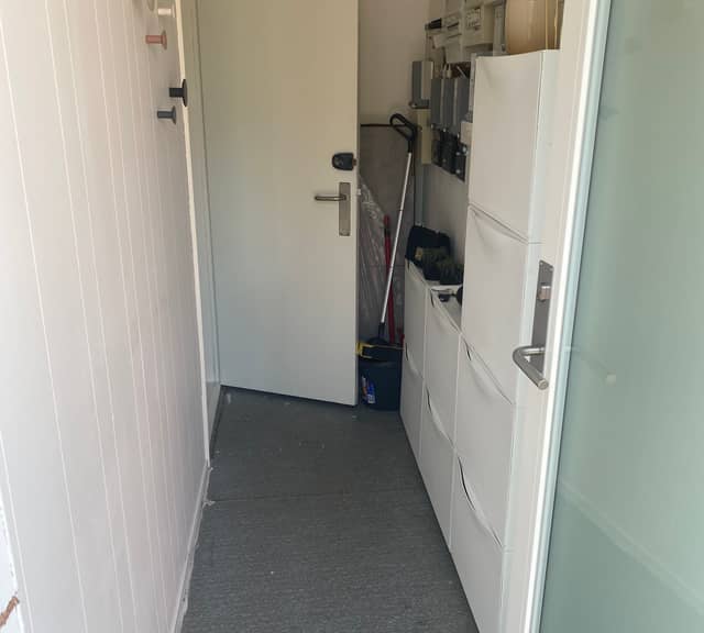 apartment Skøn 2-værelses lejlighed med fælles have