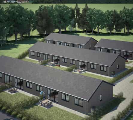 townhouse Newer 4-room terraced house in idyllic Nr. Søby