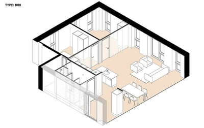 Spacious 3-room apartment with a beautiful view in Gartnerbyen - Gartnerbyen, Odense V - 2