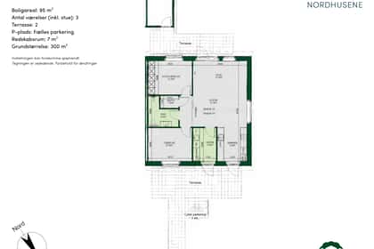 Visual presentation of the listing