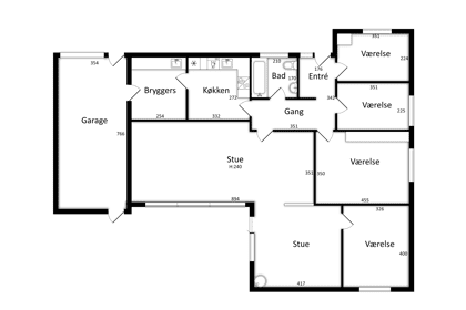 Visual presentation of the listing