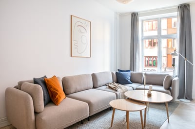Double room in newly renovated 7-room apartment, Nørrebro - Nørrebrogade, København N - 4
