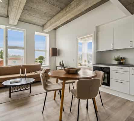 apartment Moderne 3-værelses i rustikke rammer