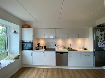 Bright 2-room apartment in a newly built building with balcony and park view - Egeparken, Aalborg - 4