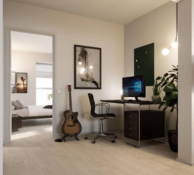 apartment Apartment with Balcony and Modern Amenities