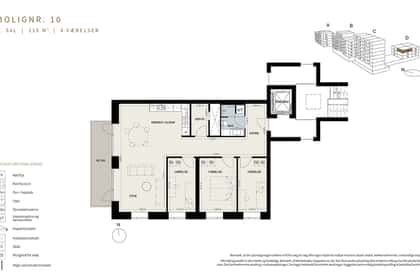 Visual presentation of the listing