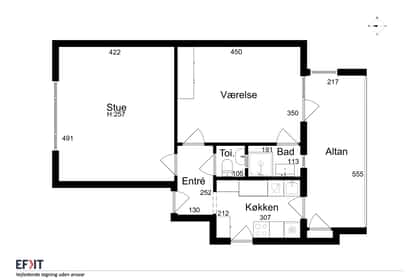 Visual presentation of the listing