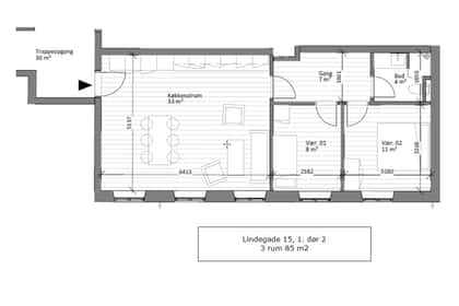 Visual presentation of the listing