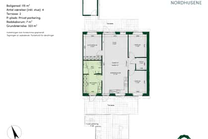 Visual presentation of the listing