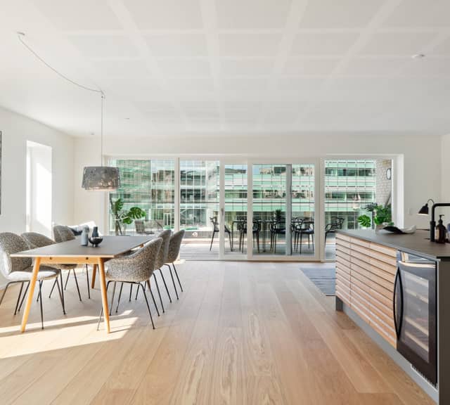 apartment Eksklusiv lejlighed med stor balkon og udsigt over Odense havn
