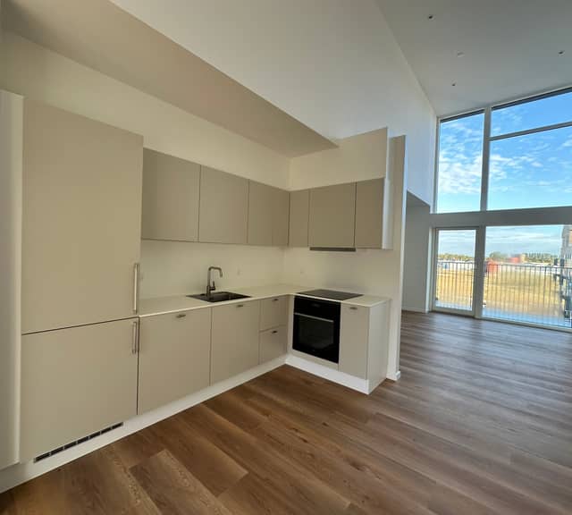 apartment Moderne lejlighed med stor altan og udsigt