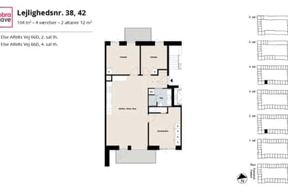 Visual presentation of the listing