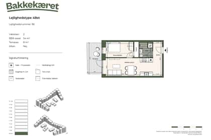Visual presentation of the listing