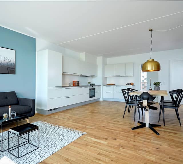 apartment Bright 4-room apartment with terrace near Amager Fælled