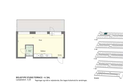 Visual presentation of the listing