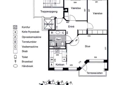 Visual presentation of the listing
