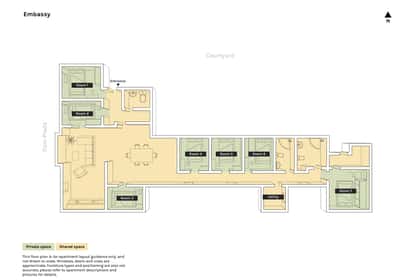 Visual presentation of the listing