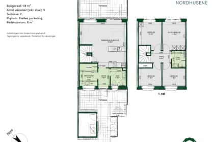 Visual presentation of the listing