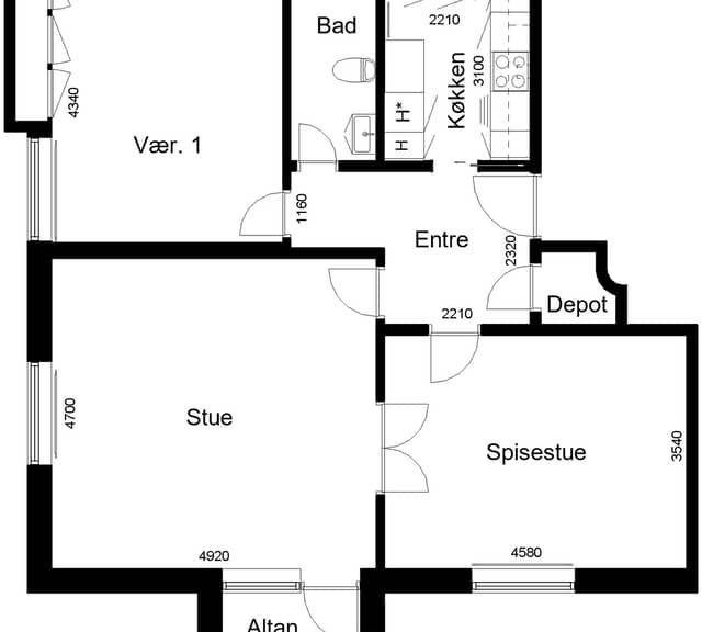apartment Almindelig bolig i Tønder