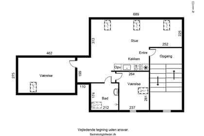 Visual presentation of the listing