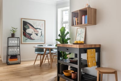 Lyst enkeltværelse i renoveret lejlighed på Nørrebro - Nørrebrogade, København N - 4