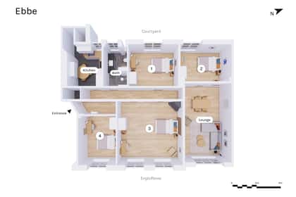 Visual presentation of the listing