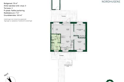 Visual presentation of the listing