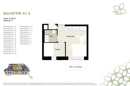 Visual presentation of the listing