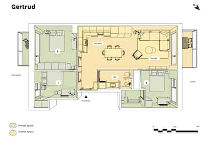 Visual presentation of the listing