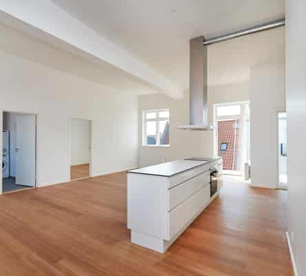 apartment Lys 3-værelses med altan og tagterrasse i København K