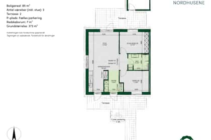 Visual presentation of the listing