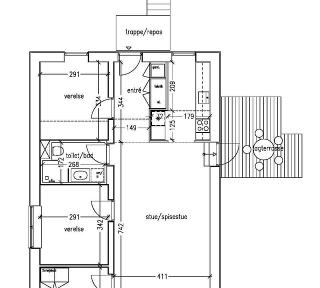 apartment Beskrivelse af lejligheden følger