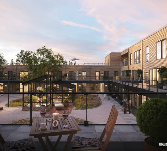 apartment Svanemærkede, seniorvenlige lejligheder tæt på naturen