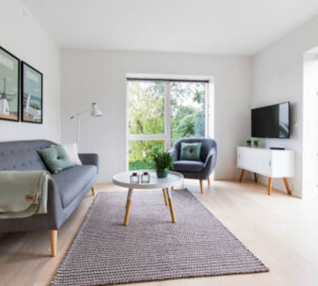 apartment Møbleret 3-værelses med altan eller terrasse