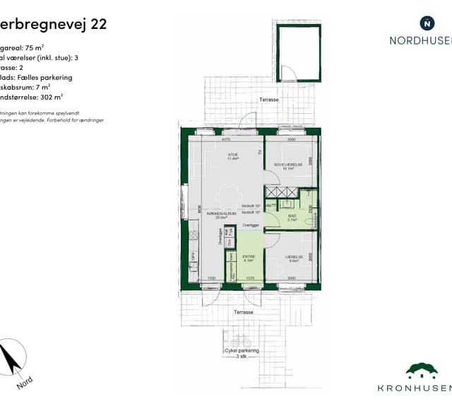 townhouse Moderne rækkehus med 3 værelser i Odense NV
