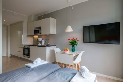 Møbleret studio med privat terrasse - Tornhøjvej, Aalborg Øst - 2