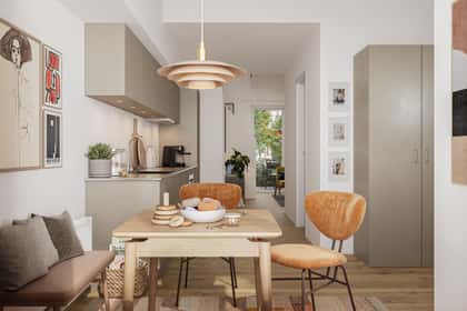 Visual presentation of the listing