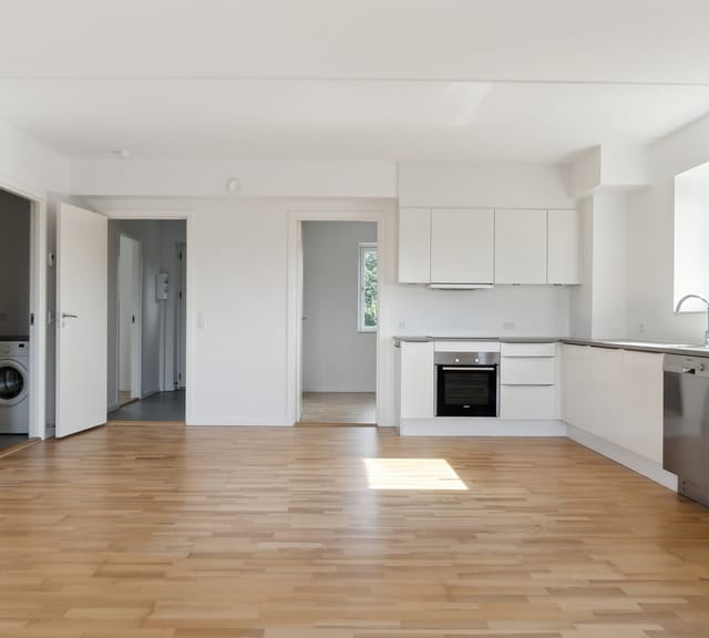 apartment Moderne boliger i Tækkerhusene, Hillerød: Elevator og privat altan. Perfekt beliggenhed ved både natur og by liv