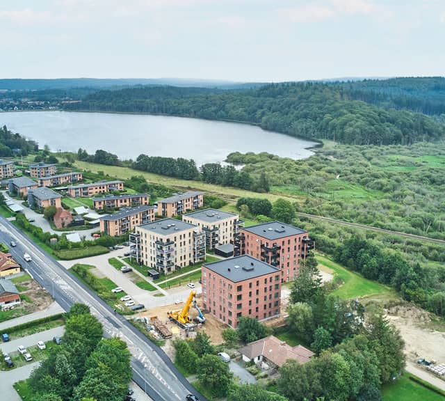 apartment Nyopført femetagers projekt tæt på Silkeborg og Ørnsø
