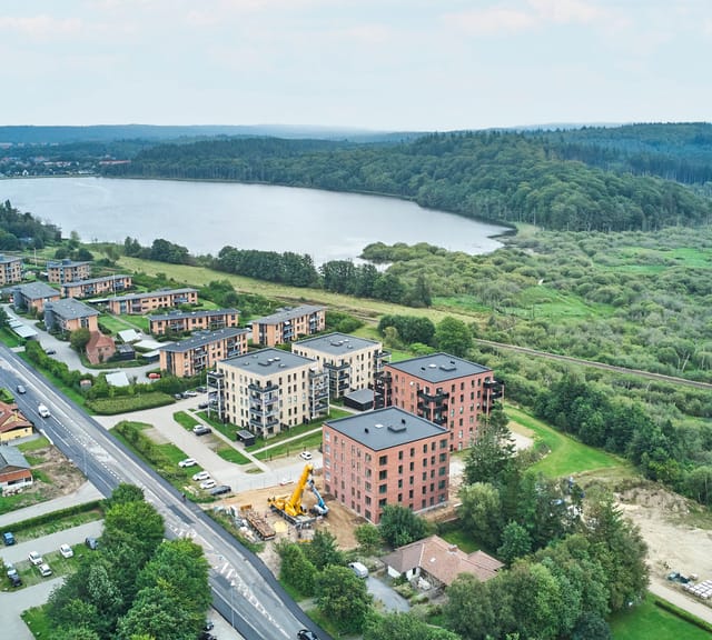 apartment Newly built five-storey project near Silkeborg and Ørnsø