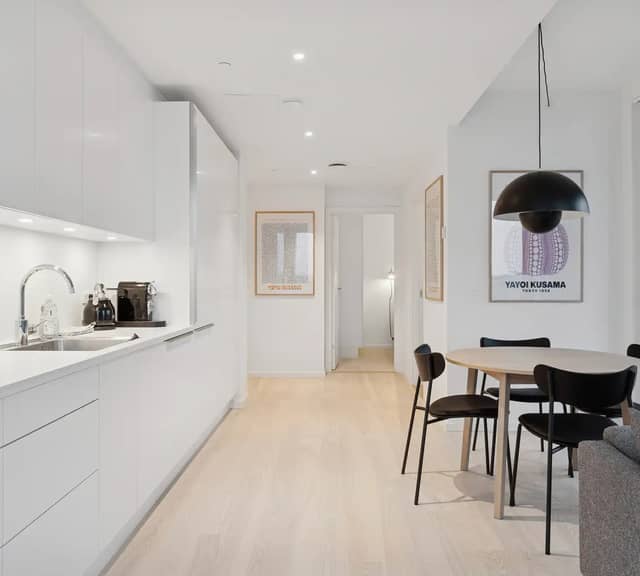 apartment Furnished apartment with large balcony and sublime view