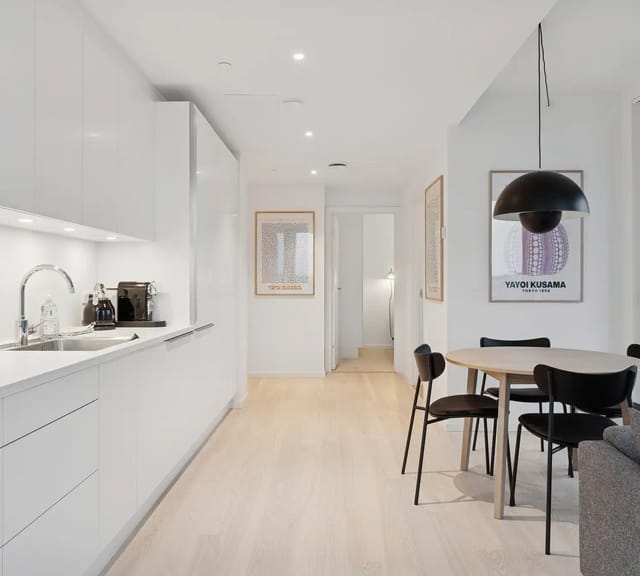 apartment Furnished apartment with large balcony and sublime view