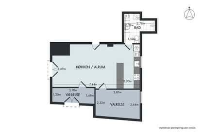Visual presentation of the listing