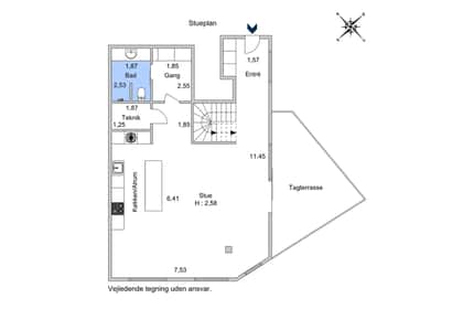 Visual presentation of the listing