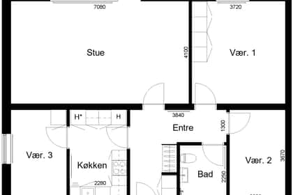 Visual presentation of the listing