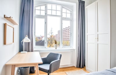 Værelse i moderniseret 4-værelses lejlighed, Frederiksberg - Godthåbsvej, Frederiksberg - 1