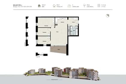 Visual presentation of the listing